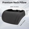 Dapucarin Car Headrest Memory Foam Neck Pillow for Driving with
