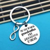 Huwujiu Grandma Keyring Grandma Gifts from Grandson The Love Between