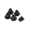 Door Trim Clip, 100pcs 6mm Rivet Motorcycle Fairing Bumper Fastener