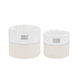 Kikka Boo Nursery Basket 22cm/18cm Beige