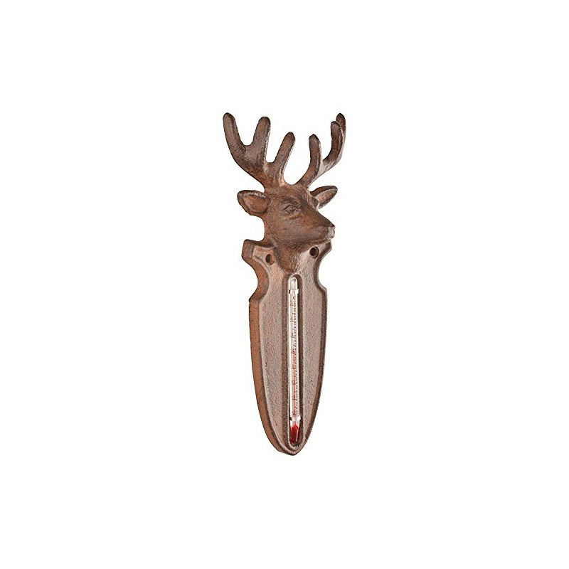 Esschert Design Deer Thermometer 9.4 x 4.5 x 22 cm
