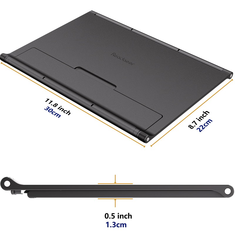 Readaeer Portable Book Stand Free Angle Adjustable Book Holder for