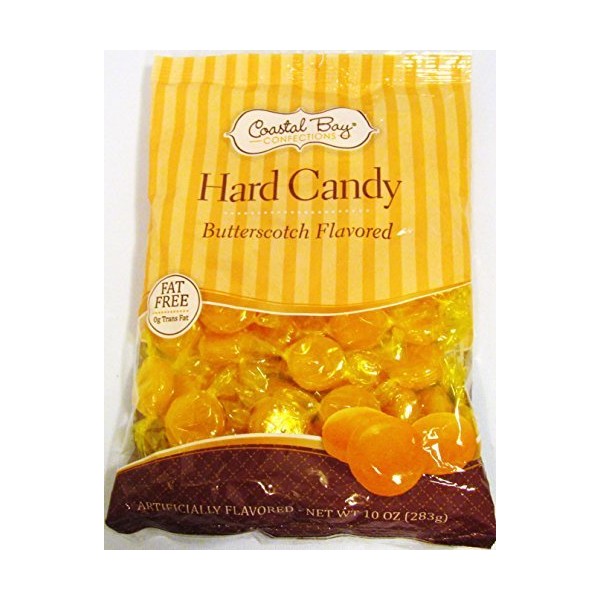 Coastal Bay Butterscotch Flavored Hard Candy (2) 10 Oz Bag by Coastal Bay