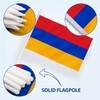 Anley Armenia Mini Flag 12 Pack - Hand Held Small