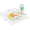 Skater OA5AG-A Anti-Bacterial Hot Towel Set, With Case, Shimajiro 23,