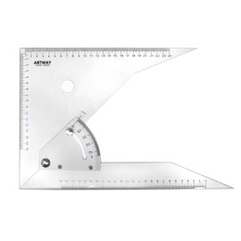 Artway Adjustable Set Square - 30cm - Acrylic