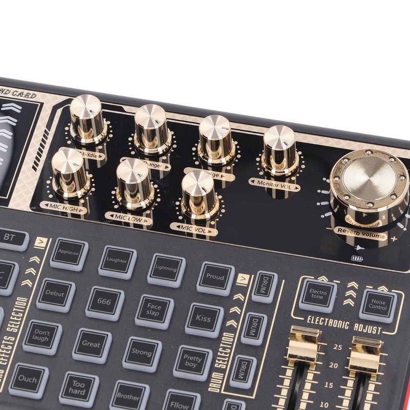 Sound Effects Board Set, Professional Portable Live Sound Card Board
