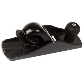 WORKPRO W052001 Block Plane, 1-9/16 In. Wide Blade, Cast Iron Body, Adjustable Cutting Depth, Black (Singe Pack)