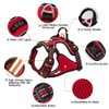 TRUE LOVE Dog Harness No Pull Nylon Reflective Pet Harness