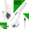 Bathroom Cleaning Brush – Set of 2, Compact and Flexible