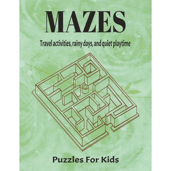 MAZES: Travel activities, rainy days, and quiet playtime