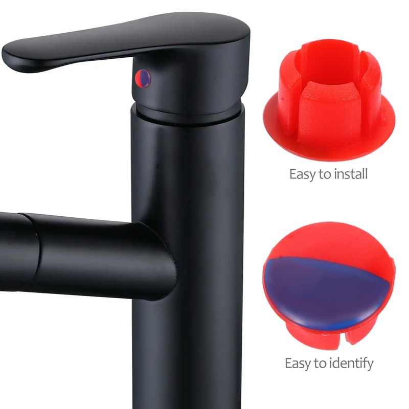 Mipcase 20pcs Cold Hot Water Indicators, Hot Cold Water Caps