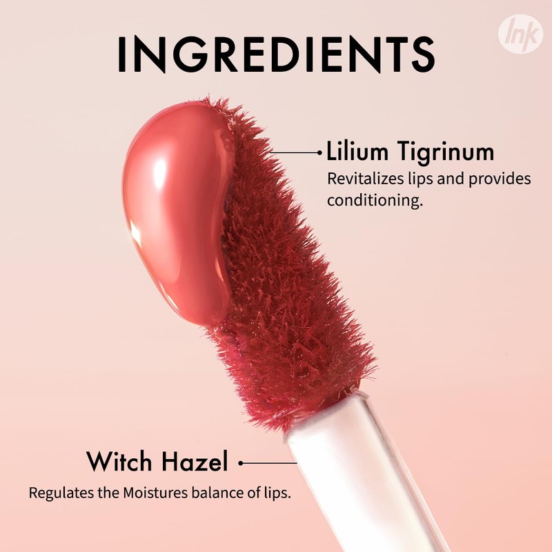 Peripera Ink Mood Glowy Tint | Lip-Plumping, Naturally Moisturizing, Lightweight,