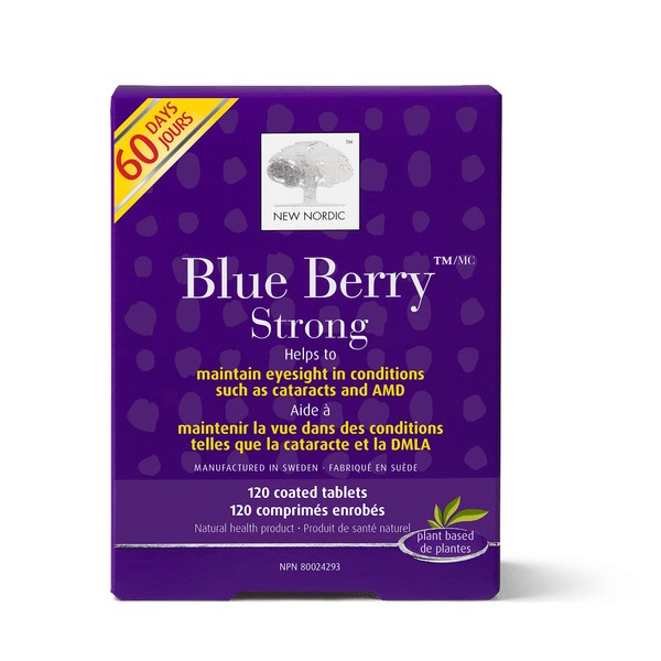 New Nordic New Nordic Blue Berry Strong - Eye Support