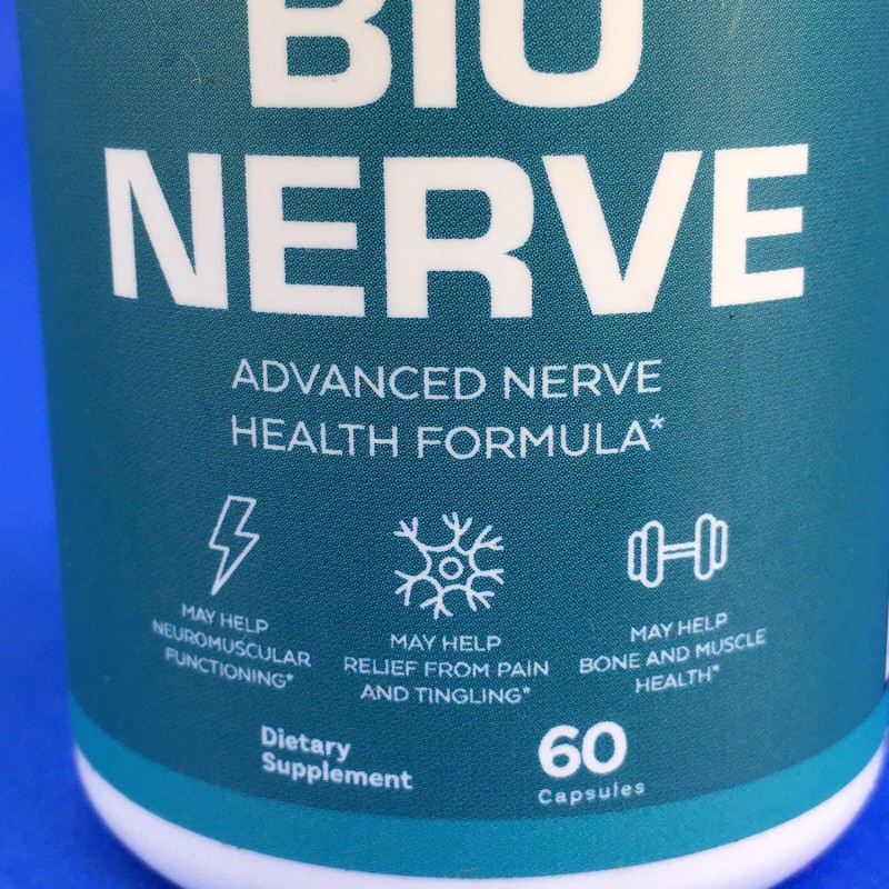 Biolife Bio Nerve Advanced Nerve Health Formula 60 Capsules (Lot