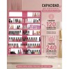 Esmaltero Exhibidor Maquillaje Repisa Multiuso Grande 80x60