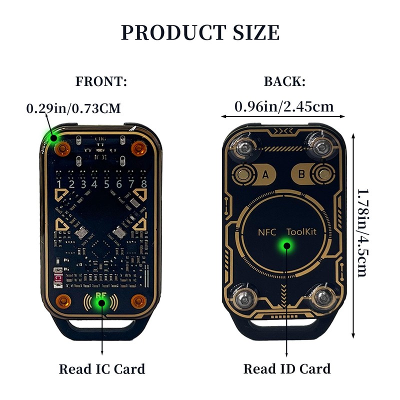Tqsbeyah RFID Reader Writer Full Function RFID Emulator Copier