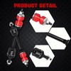 YDYKPOWER Front Sway Bar End Stabilizer Links Compatible with Dodge
