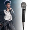 Professional Wired Handheld Dynamic Microphone with Unidirectional Moving Coil Technology