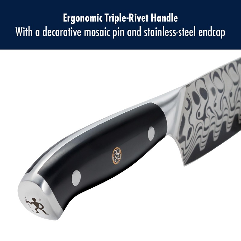 HENCKELS Compass Damascus 8-inch Damascus Bread Knife