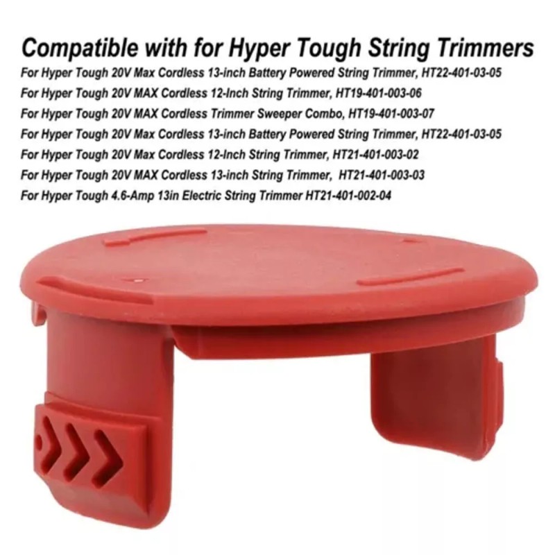 For Hyper Tough String Trimmers 2x Red Grass Eater Spool
