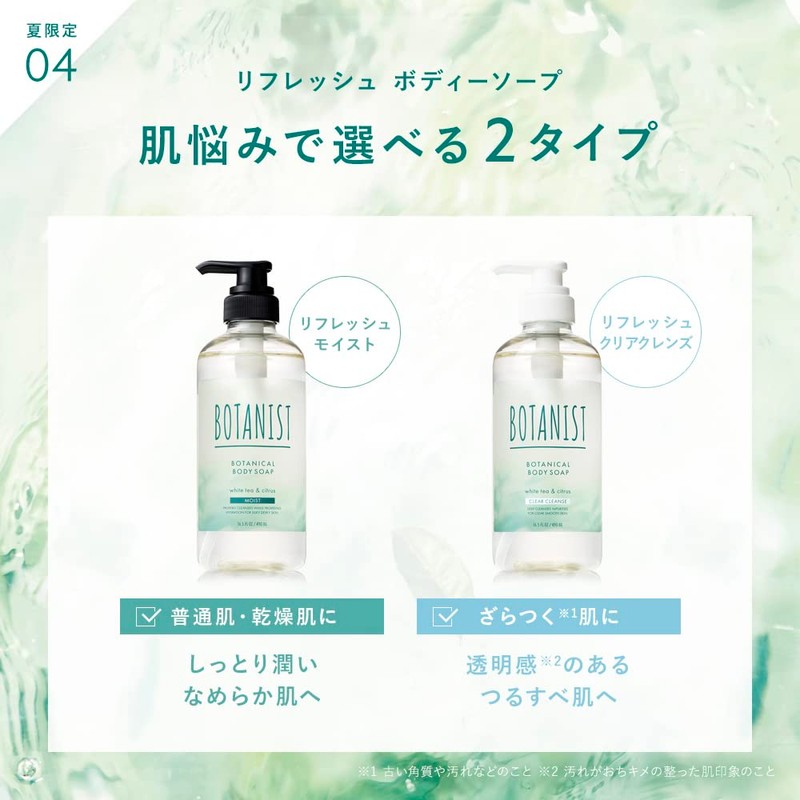 BOTANIST BOTANIST Body Soap Bottle, Clear Lenses, 17.3 fl oz