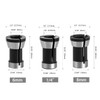 Saipe 6pcs High Precision Trimmer Collet Adapter 6mm 1/4" 8mm