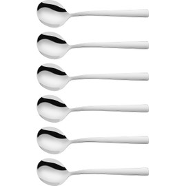 ZWILLING Dinner, Soup Spoons, 6-Piece,Silver
