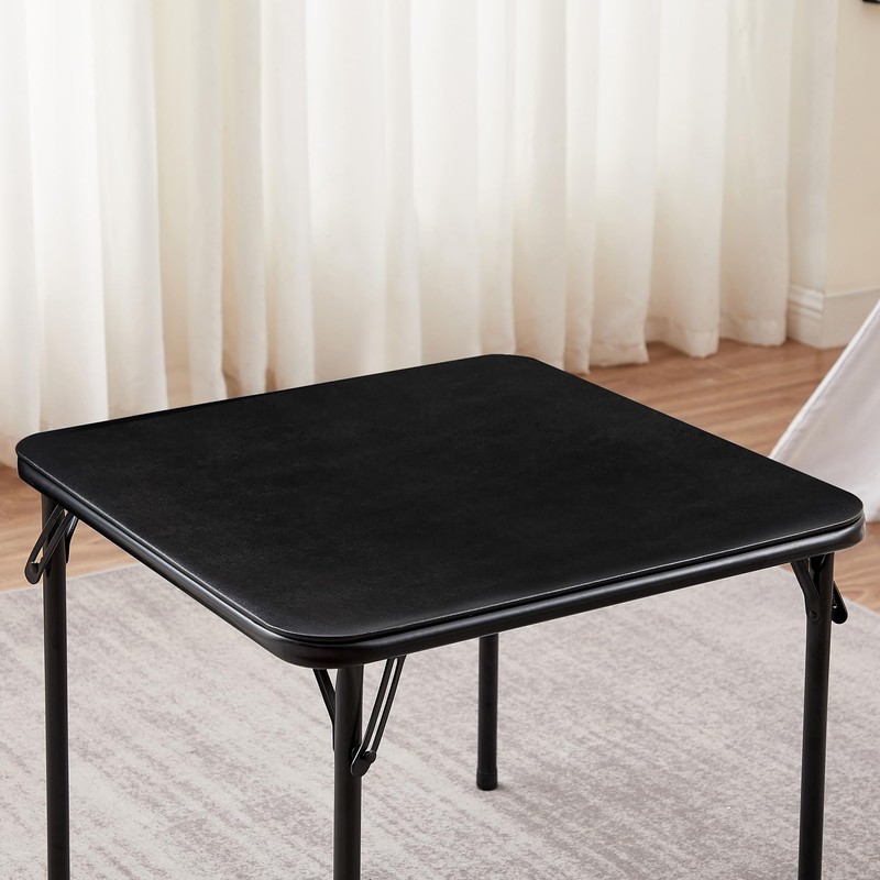 VECELO Kids Folding Activity Card Table, with Ultra Soft Padded