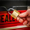 Sealey S0992 Key Alike Brass Body Padlock with Brass Cylinder,