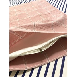 Buckwheat Hull Pillow Case, Buckwheat Hull Pillow Case Inner Bag Middle Bag(without filling) 100% Cotton The inner bag is double fabric with triple zipper, double zipper to prevent filling leakage 40 * 60cm