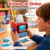 FamilyKit AI Voice Sticker Printer - Smart Thermal Sticker Maker