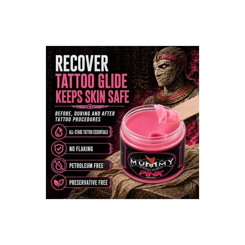 mummy Crema Para El Cuidado Posterior Del Tatuaje Tattoo Glide