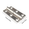 ZIXIANGKEJI 4pcs 3 Inch Lift Off Door Hinges Stainless Steel
