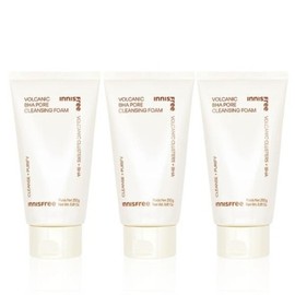 Innisfree Volcanic Cluster Baja Pore Cleansing Foam Large Capacity 250g 3pcs / 이니스프리 화산송이 바하 모공 클렌징 폼대용량 250g 3개