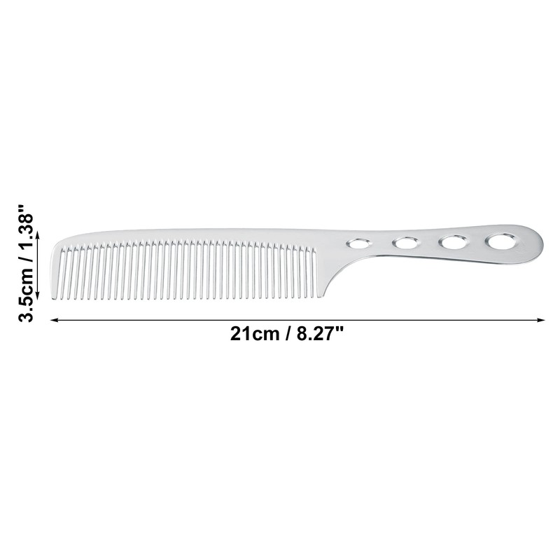 VOCOSTE Hair Comb Multi-Purpose Tangle Free Dressing Comb Stainless Steel
