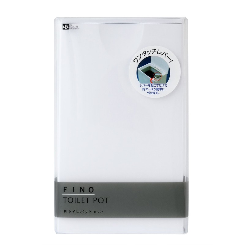 レック FINO トイレポット ホワイト (サニタリーボックス)