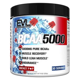 EVLUTIONNUTRITION BCAA 5000mg Rocket Pop, 1 x 255g / EVLUTIONNUTRITION BCAA 5000mg 로켓 팝, 1개, 255g