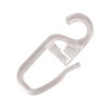 DELFRA 100 Clip Over Hooks 4 mm Transparent – Folding
