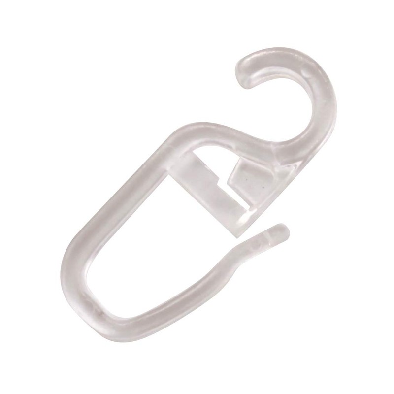 DELFRA 100 Clip Over Hooks 4 mm Transparent – Folding