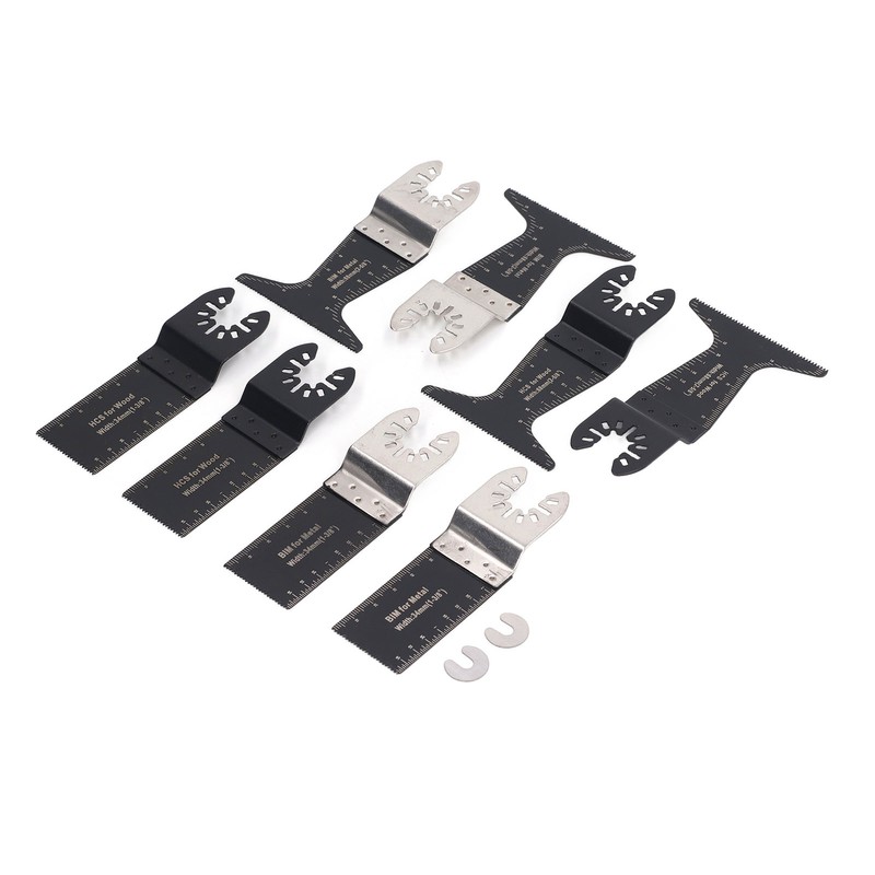 10Pcs Oscillating Saw Blades Universal Quick Release Tool Accessories Kit