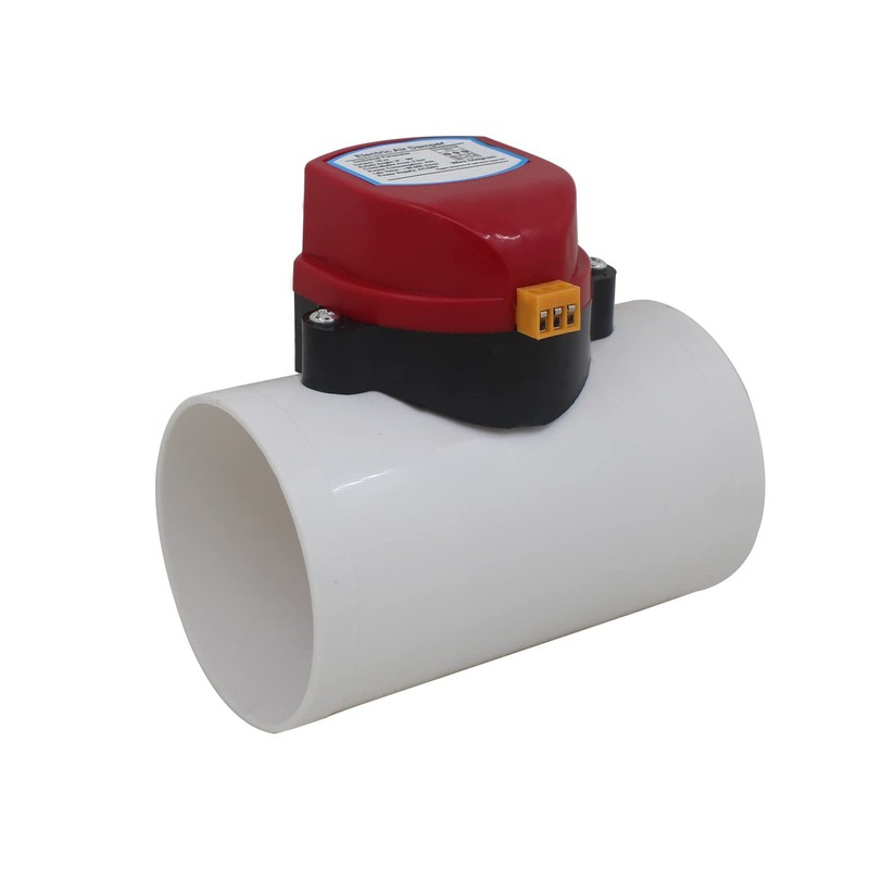 Zone Damper motorised air Vent PVC Duct Damper Ventilation Electric
