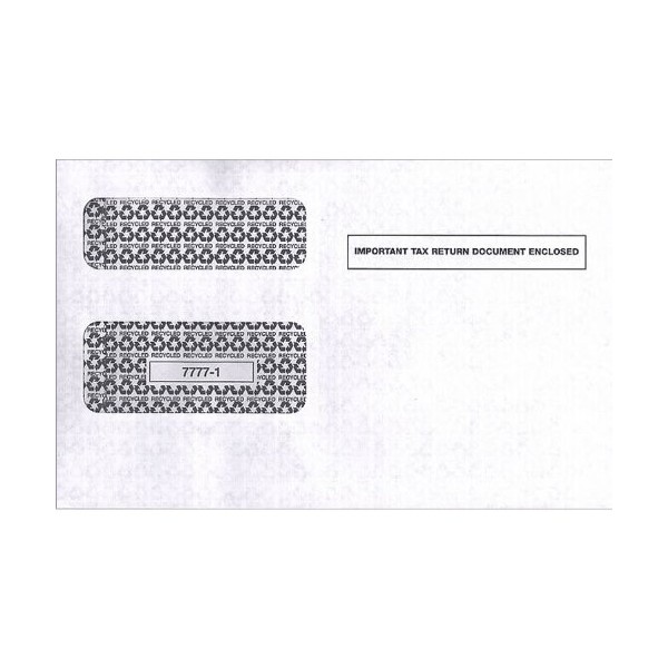 EGP IRS Approved 1099 Tax Form Envelope, 5 3/4" x