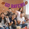 Go Ravens Banner - Ravens Football Party Decor, Football Game