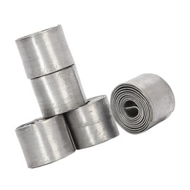 5 Rolls Fishing Lead Roll Soft Lead Sheet Fishing Lead Sheet 0.6mm Lead Roll Fishing Lead Strips Fishing Lead Weight Strips Fishing Accessories Supplies