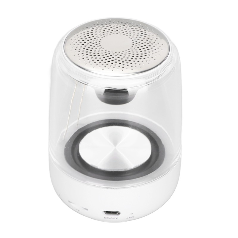 LED Bluetooth Speaker Wireless Stereo Speaker with 7 Light Modes