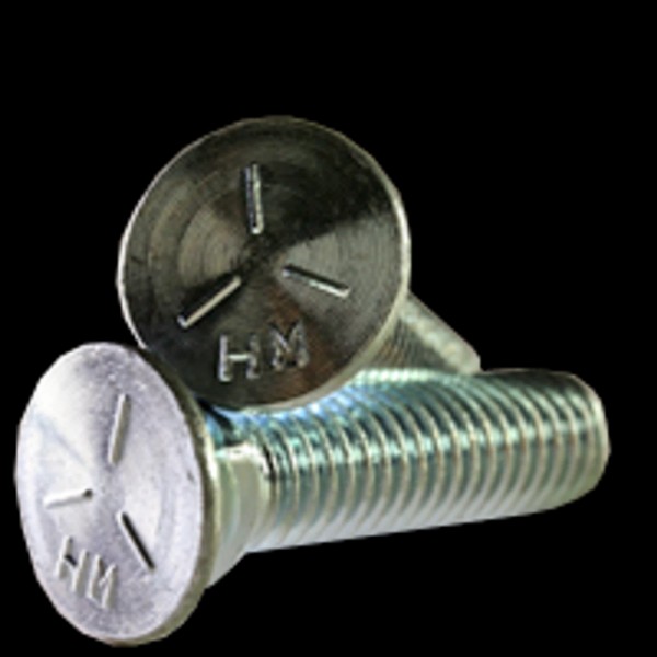 Unbranded 3/8"-16 x 2 1/4" Grade 5 Plow Bolts No.3