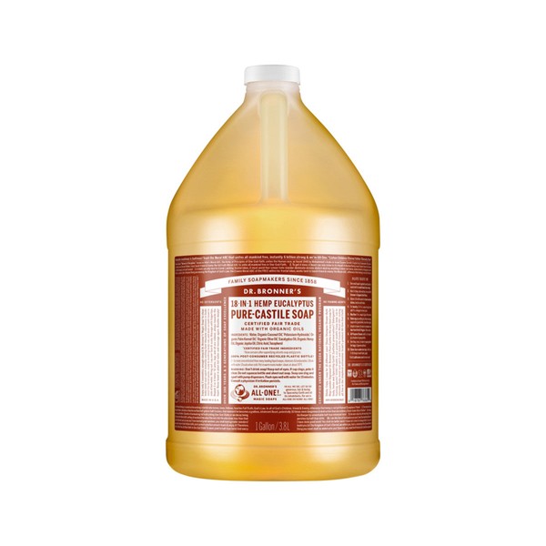 vendor-unknown Dr Bronner's Pure Eucalyptus Castile Organic Soap 3.78L