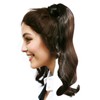 LeeWin Single Color Ponytail Extension Long Wavy Curly Wrap Around