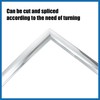 A ABSOPRO Car Door Edge Guards Strip 20mm Wide 16.4ft